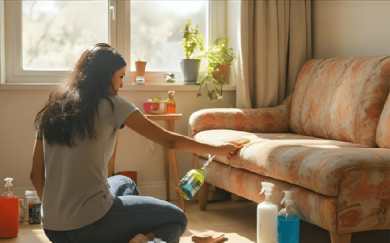 تمیز کردن دستی با محلول های خانگی