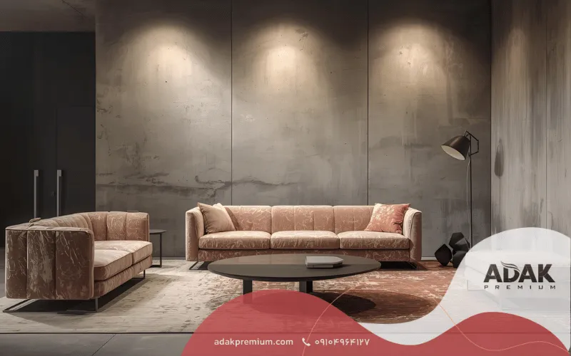 رنگ پارچه کرم یا بژ برای مبل راحتی