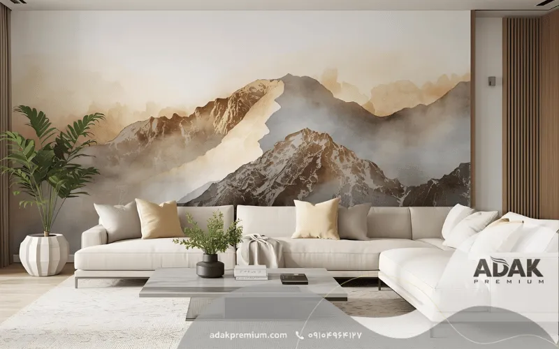 اصول دکوراسیون با رنگ رنگ پارچه مبل خنثی و سفید