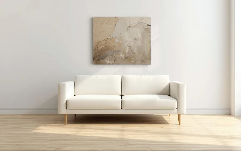 بهترین رنگ پارچه برای مبل مینیمال-- با رنگ پارچه سفید کرم